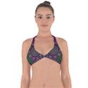 Orchid Landscape With A Star Halter Neck Bikini Top View1