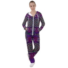 Orchid Landscape With A Star Women s Tracksuit