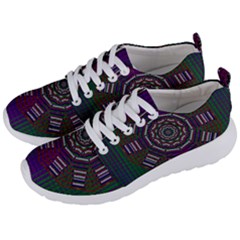 Orchid Landscape With A Star Men s Lightweight Sports Shoes