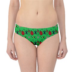 Bugs Pattern Hipster Bikini Bottoms