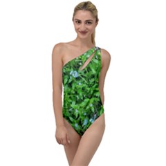 Forget Me Not To One Side Swimsuit by Riverwoman