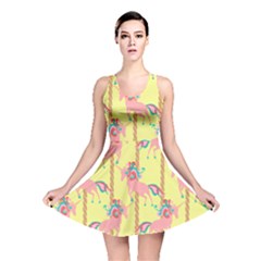 Unicorn Carousel Reversible Skater Dress