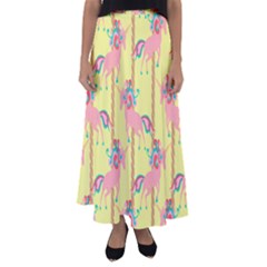 Unicorn Carousel Flared Maxi Skirt by VeataAtticus