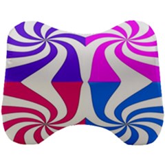 Candy Cane Head Support Cushion