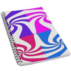 Candy Cane 5 5  X 8 5  Notebook