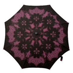 Glitch Art Grunge Distortion Hook Handle Umbrellas (Large)