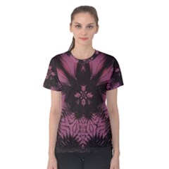 Glitch Art Grunge Distortion Women s Cotton Tee