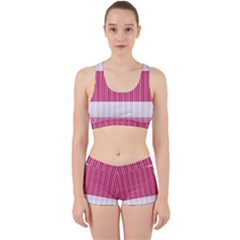 Fabric Geometric Texture Work It Out Gym Set by Bajindul