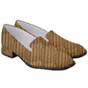 Wood Texture Wooden Women s Classic Loafer Heels View3