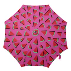 Fresh Watermelon Slices Hook Handle Umbrellas (small) by VeataAtticus