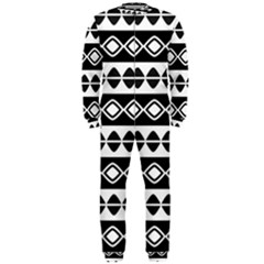 Ethnic Tribal Pattern Onepiece Jumpsuit (men)  by Pakrebo