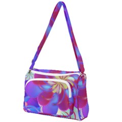 Colorful Abstract Design Pattern Front Pocket Crossbody Bag by Pakrebo