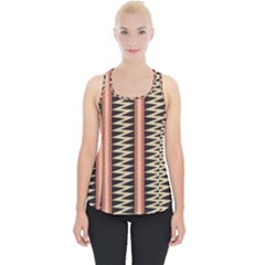 Zigzag Tribal Ethnic Background Piece Up Tank Top