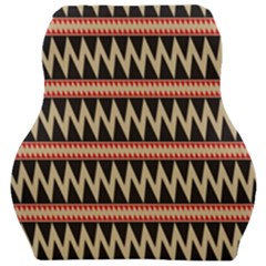 Zigzag Ethnic Pattern Background Car Seat Velour Cushion 