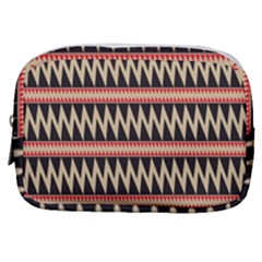 Zigzag Ethnic Pattern Background Make Up Pouch (small)