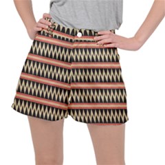 Zigzag Ethnic Pattern Background Ripstop Shorts