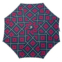 Purple Textile And Fabric Pattern Straight Umbrellas by Pakrebo