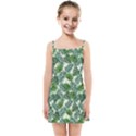 Leaves Tropical Wallpaper Foliage Kids  Summer Sun Dress View1