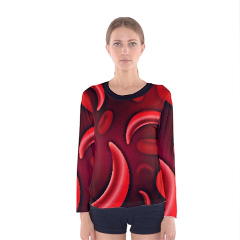 Cells All Over  Women s Long Sleeve Tee by shawnstestimony