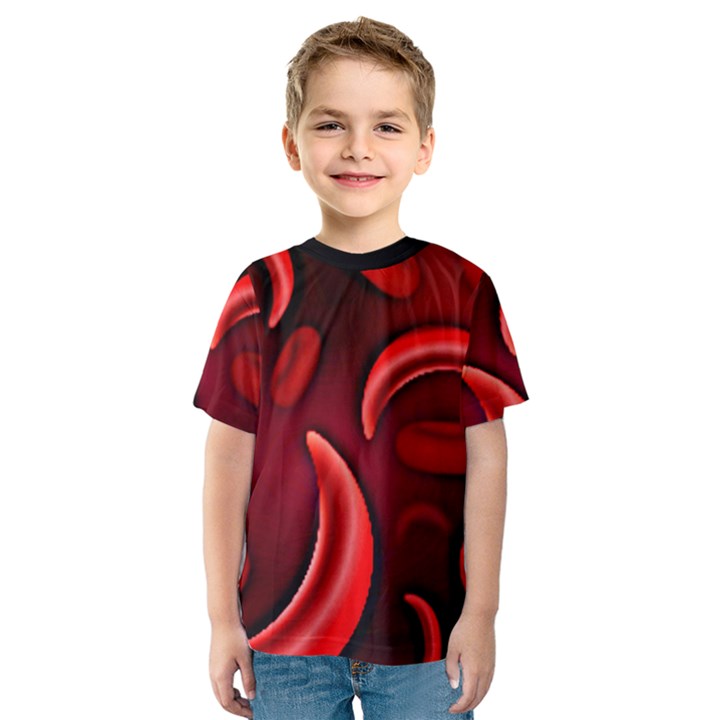 Cells All Over  Kids  Sport Mesh Tee