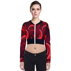 Cells All Over  Long Sleeve Zip Up Bomber Jacket