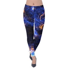 Universe Exploded Velvet Leggings