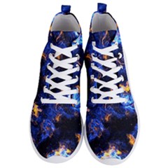 Universe Exploded Men s Lightweight High Top Sneakers by WensdaiAmbrose