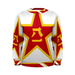 Roundel Of People s Liberation Army Air Force Women s Sweatshirt by abbeyz71