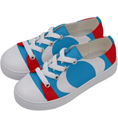 Flag Of Malaysia s People s Justice Party Kids  Low Top Canvas Sneakers by abbeyz71