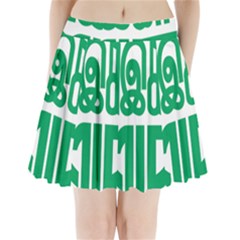 Logo Of Malaysian Indian Congress Pleated Mini Skirt by abbeyz71