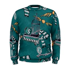 Slytherin Pattern Men s Sweatshirt by Sobalvarro