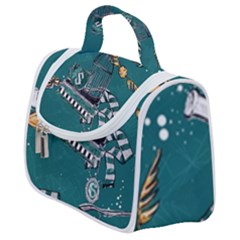 Slytherin Pattern Satchel Handbag by Sobalvarro