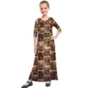 Wallpaper Iron Kids  Quarter Sleeve Maxi Dress View1