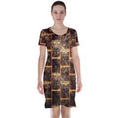 Wallpaper Iron Short Sleeve Nightdress