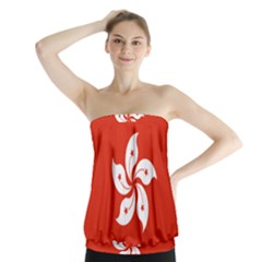 Flag Of Hong Kong Strapless Top by abbeyz71