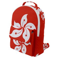 Flag Of Hong Kong Flap Pocket Backpack (small) by abbeyz71