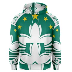 Emblem Of Macao Men s Pullover Hoodie by abbeyz71