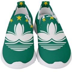 Flag Of Macao Kids  Slip On Sneakers