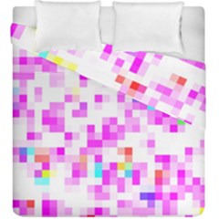 Pixelpink Duvet Cover Double Side (king Size) by designsbyamerianna