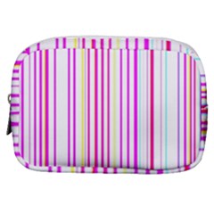 Brightstrips Make Up Pouch (small) by designsbyamerianna