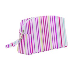 Brightstrips Wristlet Pouch Bag (medium) by designsbyamerianna