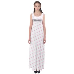Polka Dot Summer Empire Waist Maxi Dress by designsbyamerianna