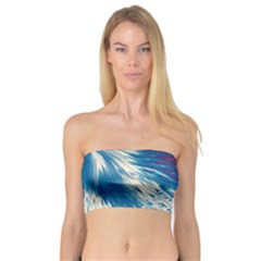 Lines Curlicue Fantasy Bandeau Top