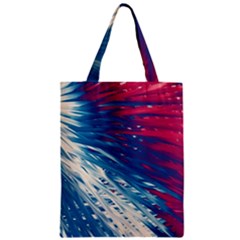 Lines Curlicue Fantasy Zipper Classic Tote Bag