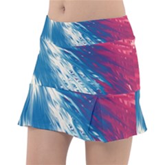 Lines Curlicue Fantasy Tennis Skirt