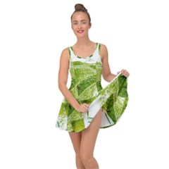 Lime Club Soda Drink Cocktail Inside Out Casual Dress by Pakrebo