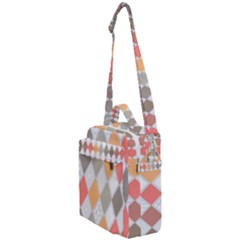 Non Seamless Pattern Diamond Shape Crossbody Day Bag by Pakrebo