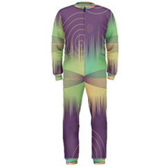 Background Abstract Non Seamless Onepiece Jumpsuit (men)  by Pakrebo