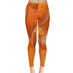 Pumpkin Halloween Fall Thanksgiving Leggings  by Pakrebo