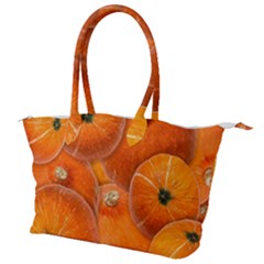 Pumpkin Halloween Fall Thanksgiving Canvas Shoulder Bag by Pakrebo